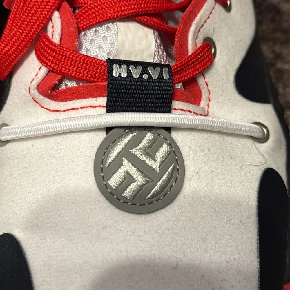 Adidas James Harden Signature series Volume 6 Red, Navy, White and Gray